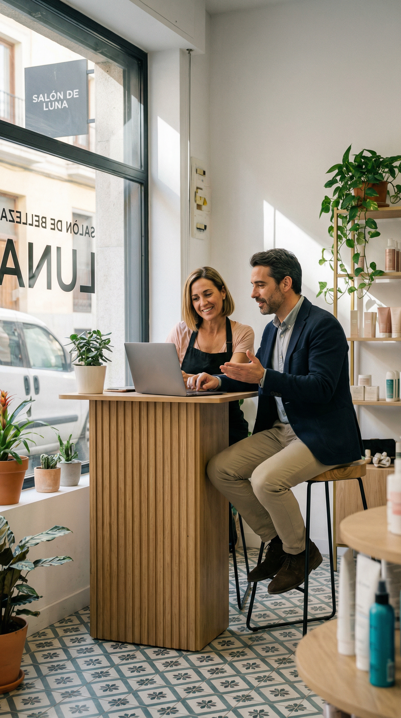 Diagnóstico profesional para salón